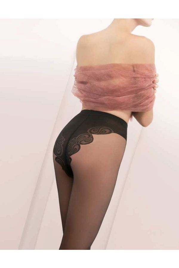 FEMININE 20DEN ΛΕΠΤΟ ΔΙΑΦΑΝΟ ΗΜΙΜΑΤ ΕΛΑΣΤΙΚΟ ΚΑΛΣΟΝ ΜΕ ΠΑΡΤΟ ΔΑΝΤΕΛΕΝΙΟ ΚΙΛΟΤΑΚΙ