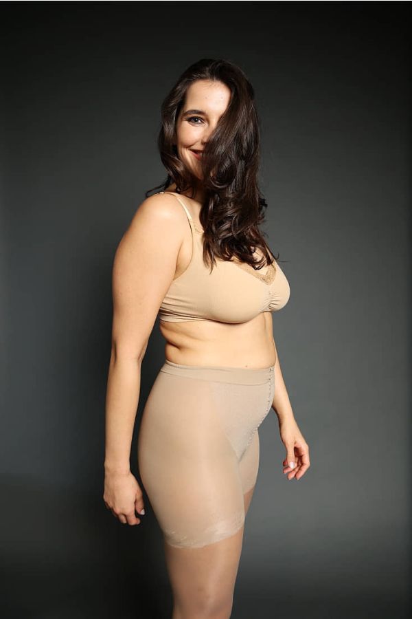 OUTLINE 40DEN BODY SHAPING ΔΙΑΦΑΝΟ ΕΝΙΣΧΥΜΕΝΟ ΕΛΑΣΤΙΚΟ ΚΑΛΣΟΝ ΛΑΣΤΕΞ ΚΙΛΟΤΑ ΜΕ ΠΟΔΙ ΜΕΓΑΛΑ ΜΕΓΕΘΗ