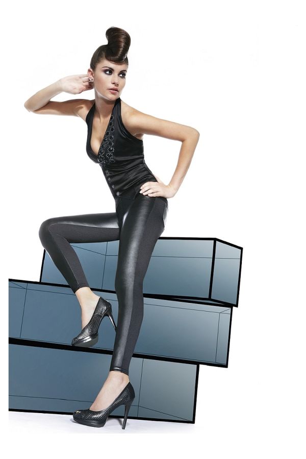 INGRID ΚΟΛΑΝ ΕΛ. 200DEN., FULL ELASTIC PLUS SOFT + FULL ELASTIC ECO-LEATHER