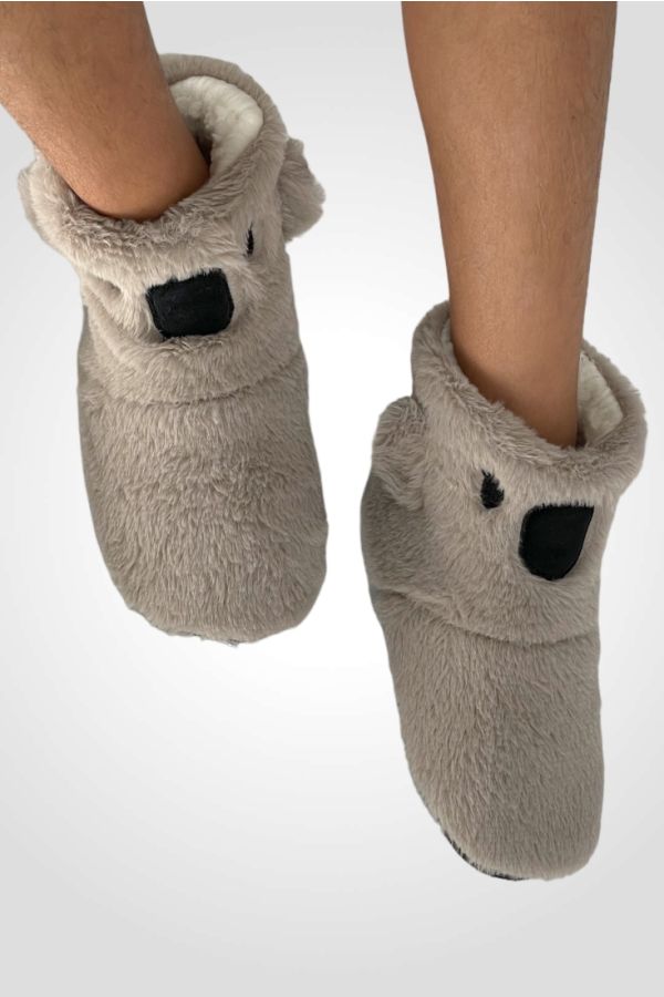 ΠΑΙΔΙΚΗ ΚΑΛΤΣΟΠΑΝΤΟΦΛΑ ΜΠΟΤΑ FLEECE ΑΡΚΟΥΔΑΚΙ ΜΕ ABS ΚΙ ΕΣΩΤΕΡΙΚΗ ΖΕΣΤΗ ΜΑΛΑΚΗ ΕΠΕΝΔΥΣΗ