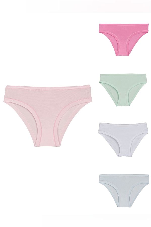 3-PACK BASICS ΚΟΡΙΤΣΙΣΤΙΚΟ ΣΛΙΠ ΒΑΜΒΑΚΕΡΟ ΜΟΝΟΧΡΩΜΟ