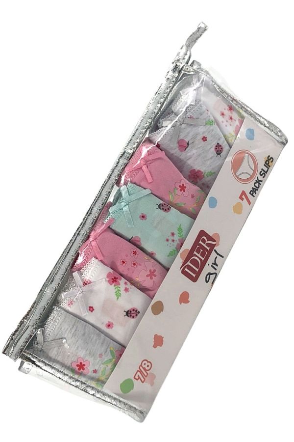 7-PACK ΚΟΡΙΤΣΙΣΤΙΚΟ ΣΛΙΠ ΒΑΜΒΑΚΕΡΟ ΜΕ FLORAL ΤΥΠΩΜΑ