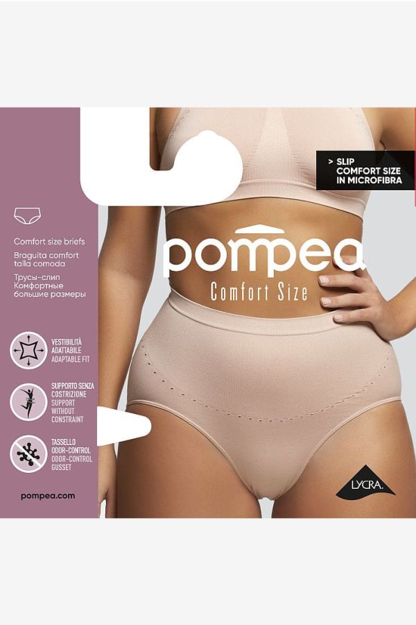 SLIP.COMFORT SIZE ΓΥΝΑΙΚΕΙΟ ΣΛΙΠ COMFORT ΟΛΟΚΛΗΡΟ ΑΠΟ ΜΑΛΑΚΗ ΜΙΚΡΟΪΝΑ ΧΩΡΙΣ ΡΑΦΕΣ ΣΤΗΡΙΖΕΙ ΤΗΝ ΚΟΙΛΙΑ ΑΝΕΤΟ ΚΑΙ ΕΛΑΦΡΥ ΚΡΑΤΑΕΙ ΧΩΡΙΣ ΝΑ ΠΙΕΖΕΙ