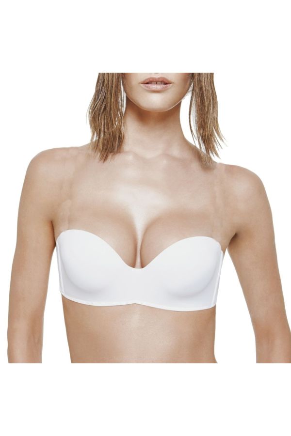 MAYELA FEEL - ΣΟΥΤΙΕΝ BALCONETTE, PUSH-UP,  ΑΠΟ ΜΑΛΑΚΗ  ΜΙΚΡΟΪΝΑ, ΜΕ ΑΠΟΣΠΩΜΕΝΕΣ- ΡΥΘΜΙΖΟΜΕΝΕΣ ΤΙΡΑΝΤΕΣ, ΧΩΡΙΣ ΜΠΑΝΕΛΑ