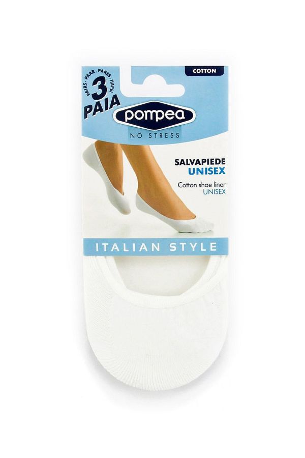 SALVAPIEDE COTONE UNISEX ΣΟΥΜΠΑ ΒΑΜΒΑΚΕΡΟ, ΥΠΟΑΛΛΕΡΓΙΚΟ, ΧΩΡΙΣ ΡΑΦΕΣ. (3 ΖΕΥΓΗ)