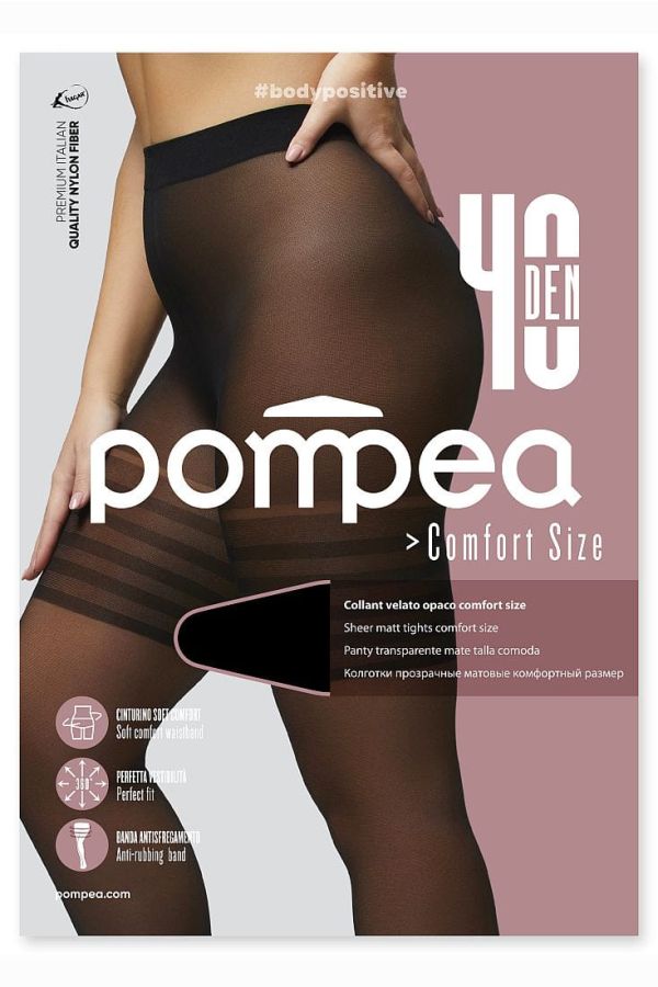 CL 40 COMFORT SIZE ΓΥΝΑΙΚΕΙΟ ΕΛΑΣΤΙΚΟ ΔΙΑΦΑΝΟ ΜΑΤ ΚΑΛΣΟΝ 40DEN ΓΙΑ ΜΕΓΑΛΑ ΜΕΓΕΘΗ ΜΕ ΜΑΛΑΚΟ ΛΑΣΤΙΧΟ ΓΙΑ ΥΠΕΡ-ΑΝΕΤΗ ΕΦΑΡΜΟΓΗ ΕΝΙΣΧΥΜΕΝΗ ΚΙΛΟΤΑ ΜΕ ΕΙΔΙΚΕΣ ΦΑΣΕΣ ΓΙΑ ΑΠΟΦΥΓΗ ΕΡΕΘΙΣΜΩΝ ΕΣΩΤΕΡΙΚΑ ΤΩΝ ΜΗΡΩΝ ΚΑΒΑΛΟ ΚΑΙ ΕΝΙΣΧΥΜΕΝΗ ΔΙΑΦΑΝΗ ΜΥΤΗ