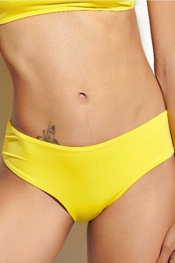 FASHION SOLIDS ΓΥΝΑΙΚΕΙΟ ΜΟΝΟΧΡΩΜΟ ΜΑΓΙΟ ΣΛΙΠ HIPSTER BOTTOM