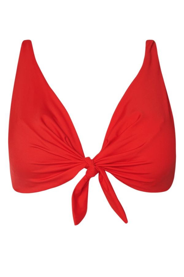 SOLIDS ΓΥΝΑΙΚΕΙΟ ΜΑΓΙΟ BIKINI TOP ΜΟΝΟΧΡΩΜΟ CUP E ΜΕ ΡΥΘΜΙΖΟΜΕΝΕΣ ΤΙΡΑΝΤΕΣ ΜΠΑΝΕΛΑ ΧΩΡΙΣ ΕΝΙΣΧΥΣΗ