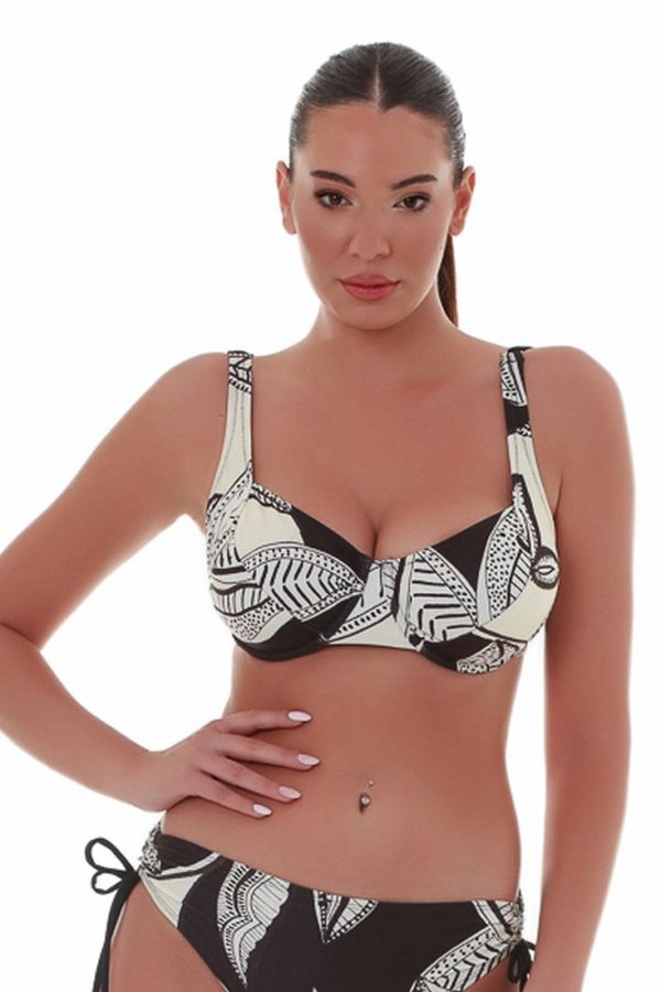 ΓΥΝΑΙΚΕΙΟ ΜΑΓΙΟ BIKINI TOP CUP E ΑΝΑΓΛΥΦΟ ΧΩΡΙΣ ΕΝΙΣΧΥΣΗ ΜΕ Α/Μ TROPICAL ΤΥΠΩΜΑ-CHIC ESCAPE