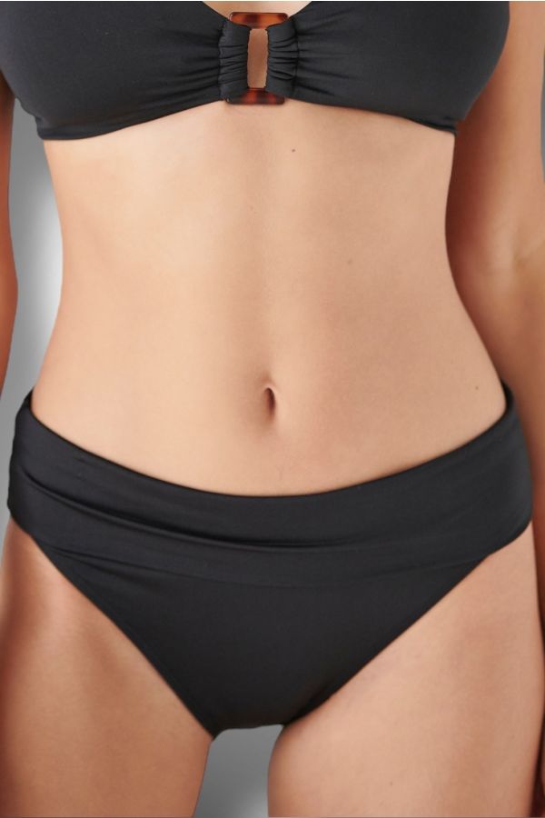 ΓΥΝΑΙΚΕΙΟ ΜΑΓΙΟ BIKINI SLIP ΜΕ ΜΠΑΣΚΑ ΜΟΝΟΧΡΩΜΟ-SOLIDS