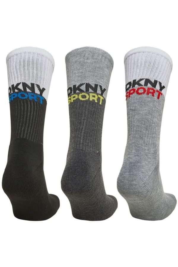DKNY 3-PACK ΑΝΔΡΙΚΗ ΑΘΛΗΤΙΚΗ ΚΑΛΤΣΑ ΜΕ ΠΛΕΓΜΕΝΟ LOGO DKNY-ADAMS