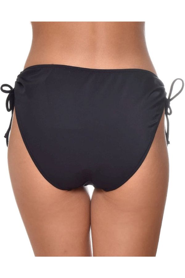 ΓΥΝΑΙΚΕΙΟ ΜΑΓΙΟ BIKINI SLIP ΟΛΟΚΛΗΡΟ ΜΟΝΟΧΡΩΜΟ ΦΑΡΔΥ ΠΛΑΪΝΟ ΠΟΥ ΣΟΥΡΩΝΕΙ ΜΕ ΚΟΡΔΟΝΙ 4/4 ΠΛΗΡΟΥΣ ΠΙΣΩ ΚΑΛΥΨΗΣ