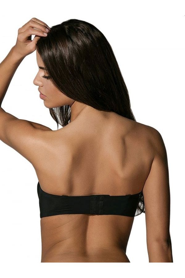 SECRET SENSE STRAPLESS CUP B ΓΥΝΑΙΚΕΙΟ T-SHIRT ΣΟΥΤΙΕΝ ΑΟΡΑΤΟ ΔΙΑΠΝΕΟΝ ΜΕ ΑΦΑΙΡΟΥΜΕΝΗ ΕΝΙΣΧΥΣΗ ΧΑΜΗΛΟ ΝΤΕΚΟΛΤΕ KAI ΣΙΛΙΚΟΝΗ ΣΤΗ ΠΛΑΤΗ