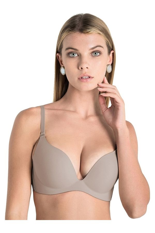 MIRACLE ONE WIRELESS PUSH-UP ΓΥΝΑΙΚΕΙΟ ΣΟΥΤΙΕΝ ΑΟΡΑΤΟ ΜΕ ΠΡΟΟΔΕΥΤΙΚΗ ΕΝΙΣΧΥΣΗ ΧΩΡΙΣ ΜΠΑΝΕΛΑ