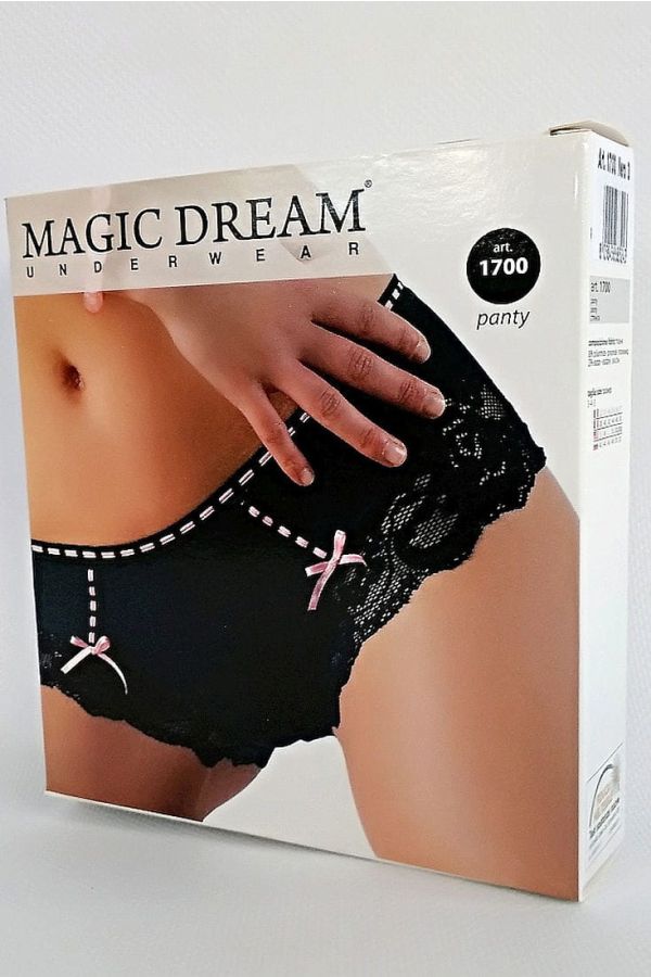 MAGIC DREAM - ΣΛΙΠ PANTY ΓΥΝΑΙΚΕΙΟ, ΑΠΟ ΜΙΚΡΟΪΝΕΣ, ΜΕ ΡΟΖ ΛΕΠΤΟΜΕΡΕΙΕΣ & ΔΑΝΤΕΛΑ.