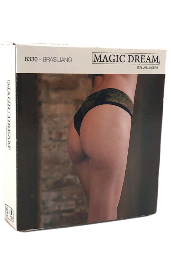 MAGIC DREAM- BRAZIL COTTON BRIEF WITH MILITER MOTIF