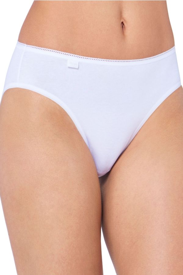 3-PACK ΓΥΝΑΙΚΕΙΟ ΒΑΜΒΑΚΕΡΟ ΣΛΙΠ BIKINI ΨΗΛΟΜΕΣΟ ΚΑΝΟΝΙΚΗΣ ΠΙΣΩ ΚΑΛΥΨΗΣ-SLOGGI 24/7 COTTON TAI
